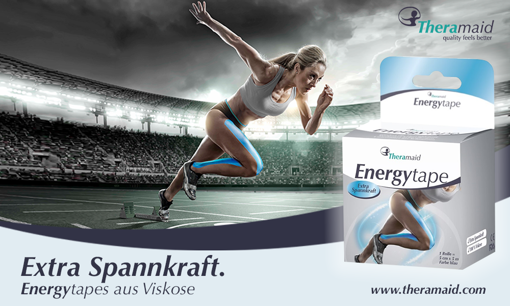 Energytape - Premium Kinesiotapes aus Viskose - verschiedene Farben