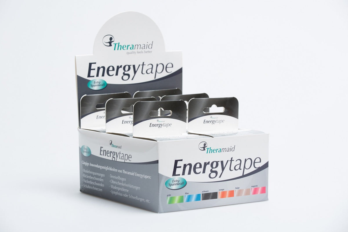 Energytapes Großpackung Premium Kinesiotapes - 48 Stück + 6 Gratis - Theramaid